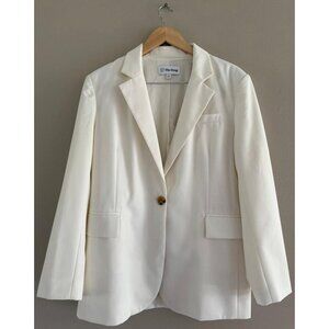 The Drop Blazer Size L – Single Button, Lined